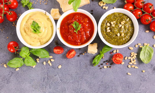 sauces a base d'épices et d'herbes aromatiques